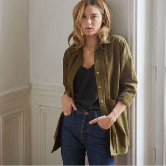 Sezane Jackets & Blazers - Sezane Will jacket in Khaki, Small